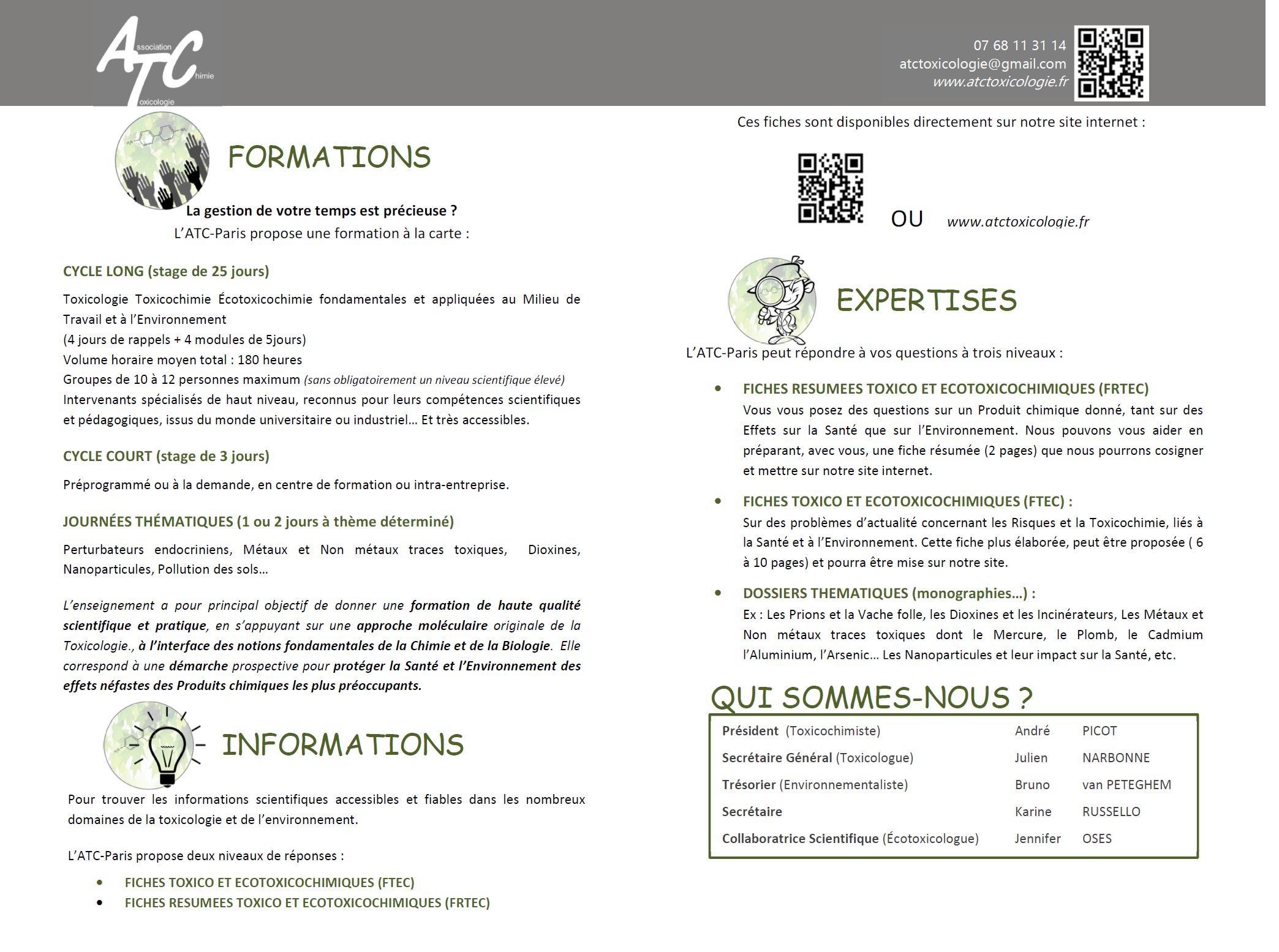 Plaquette formation verso 2017